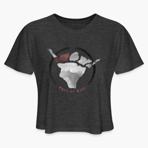 Bruised Shaka - Women's Cropped T-Shirt