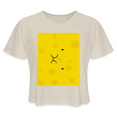 Spongy Case 5x4 - Women's Cropped T-Shirt