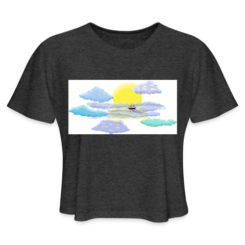Sea of Clouds - Women's Cropped T-Shirt
