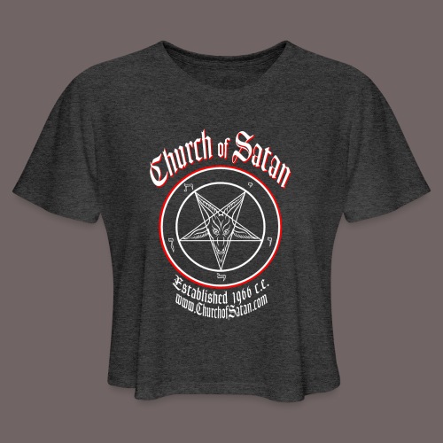 Church of Satan - Women's Cropped T-Shirt