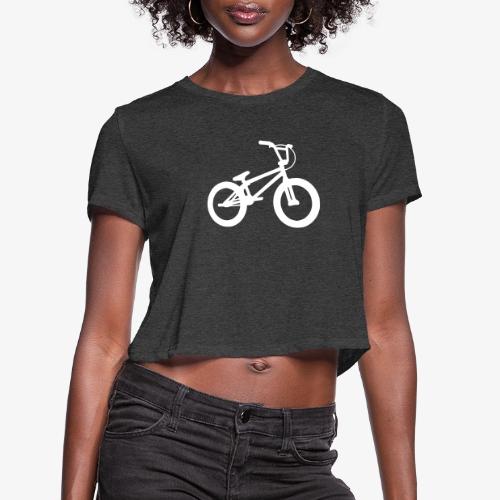 bmx bicycle - Women's Cropped T-Shirt