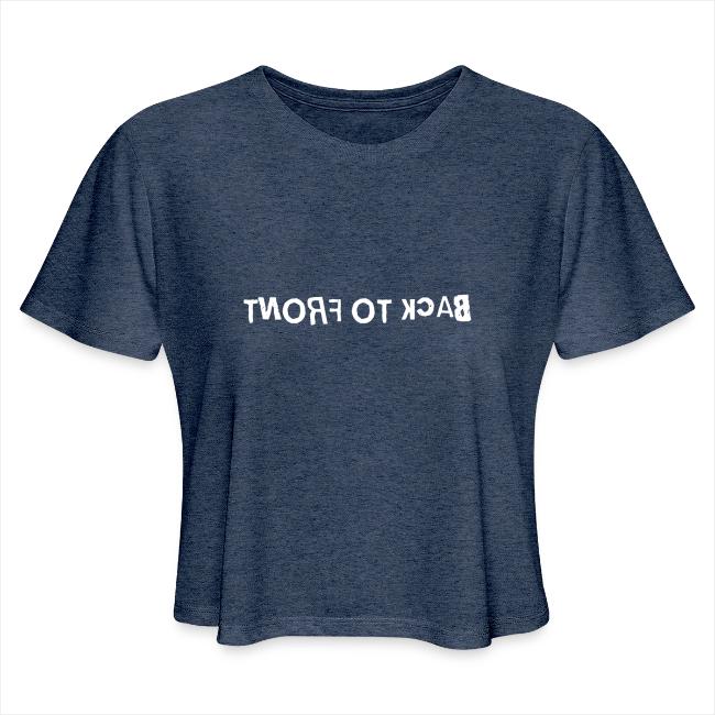 Back To Front Word Art