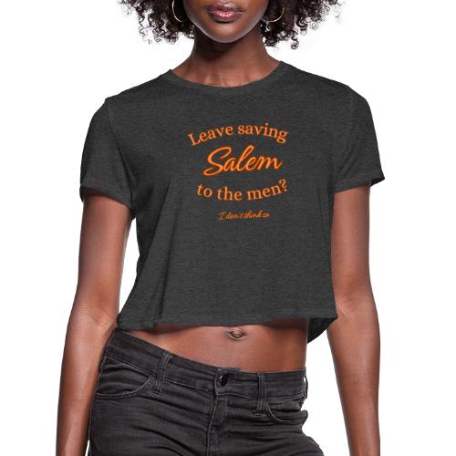 Salem Crucible - Women's Cropped T-Shirt