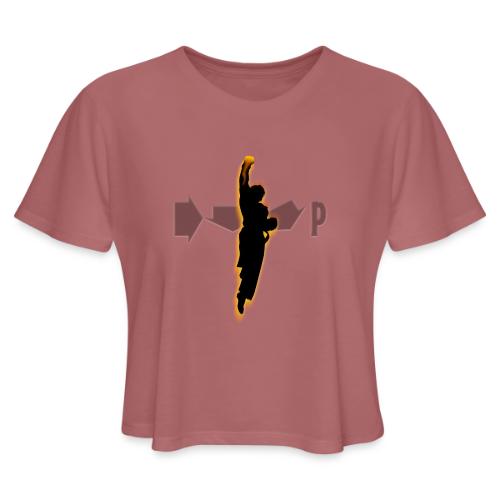 Rising Dragon Fist - Women's Cropped T-Shirt