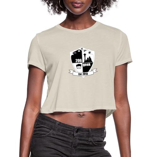 206geek podcast - Women's Cropped T-Shirt
