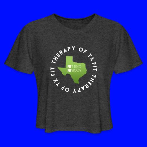 Fit Therapy of Texas Logo - Women's Cropped T-Shirt