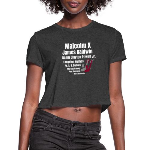Harlem Men of Accomplishment - Women's Cropped T-Shirt