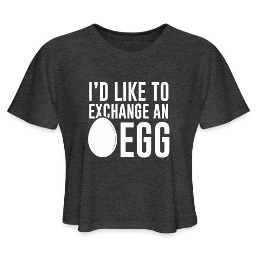 Egg Exchange Tee - Women's Cropped T-Shirt