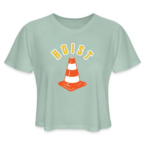 HOIST (Center) - Women's Cropped T-Shirt