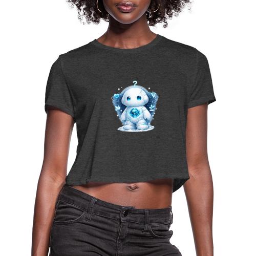 Snowy AI - Women's Cropped T-Shirt