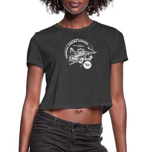 Roswell Towing Service - Dark - Women's Cropped T-Shirt