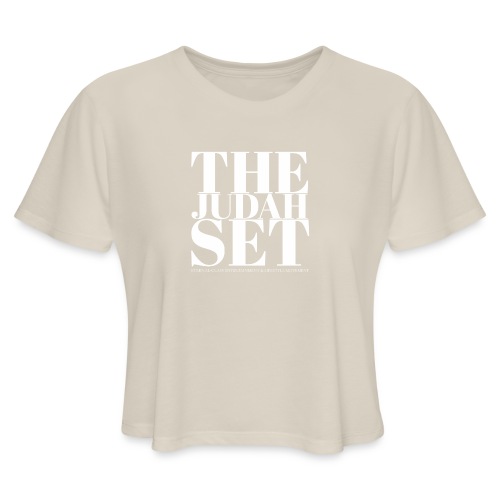THEJUDAHSET LOGO (Blocked) - Women's Cropped T-Shirt