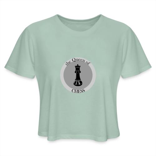 Queen Of Chess - Women's Cropped T-Shirt