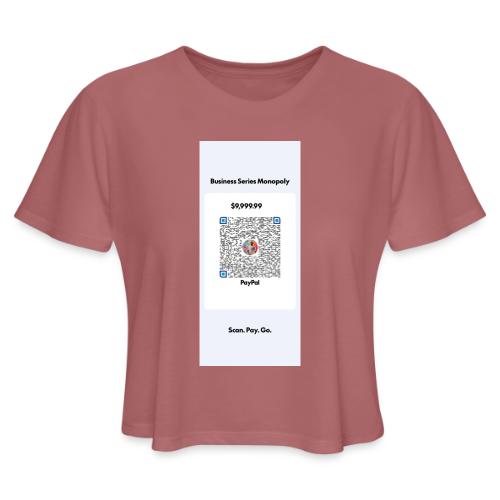 pp my qrcode 1758477437583 - Women's Cropped T-Shirt