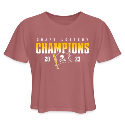 Draft Lottery Champions 2023 - Women's Cropped T-Shirt