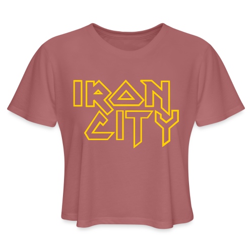iron city3 - Women's Cropped T-Shirt