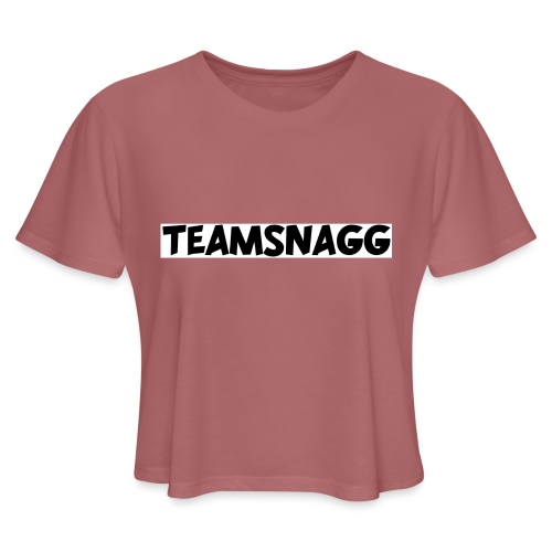 TeamSnagg Logo - Women's Cropped T-Shirt
