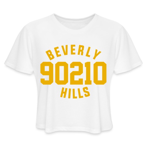 Beverly Hills 90210- Original Retro Shirt - Women's Cropped T-Shirt