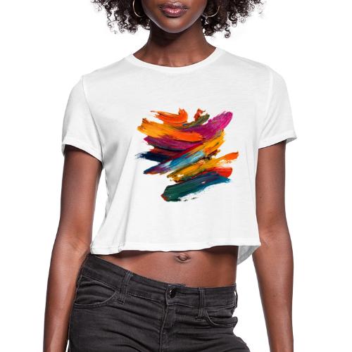 Harmony in Motion - Women's Cropped T-Shirt