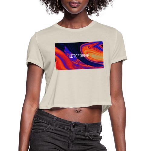 Ketofornia 2 - Women's Cropped T-Shirt