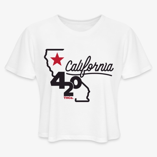 California 420 - Women's Cropped T-Shirt