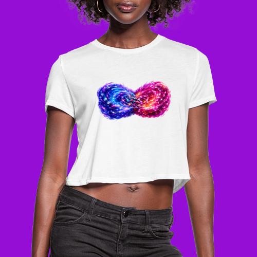 Atom - Women's Cropped T-Shirt