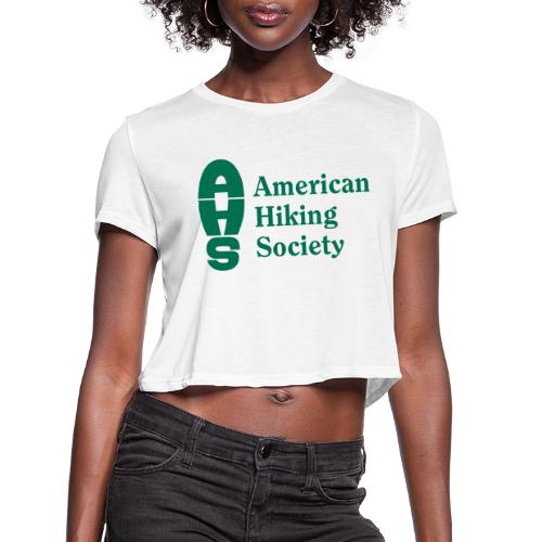 AHS logo green - Women's Cropped T-Shirt