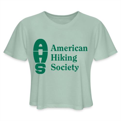 AHS logo green - Women's Cropped T-Shirt