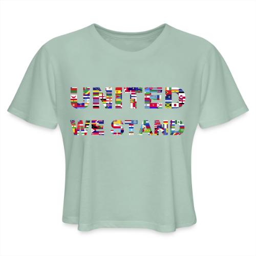 UNITED WE STAND - Women's Cropped T-Shirt