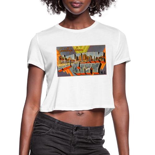 Atlantic City 1955 - Women's Cropped T-Shirt