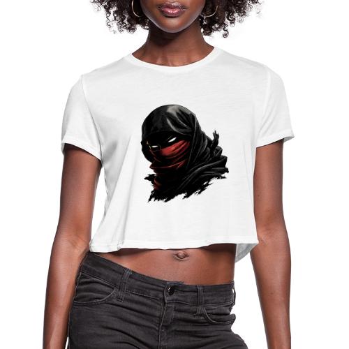 Shadowflame Ninja - Women's Cropped T-Shirt