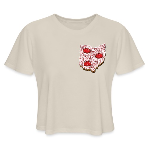 Steubenville Pizza - Women's Cropped T-Shirt