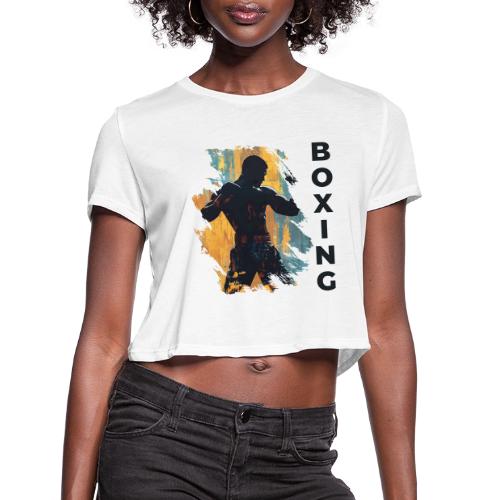 Boxing Fuel - Women's Cropped T-Shirt