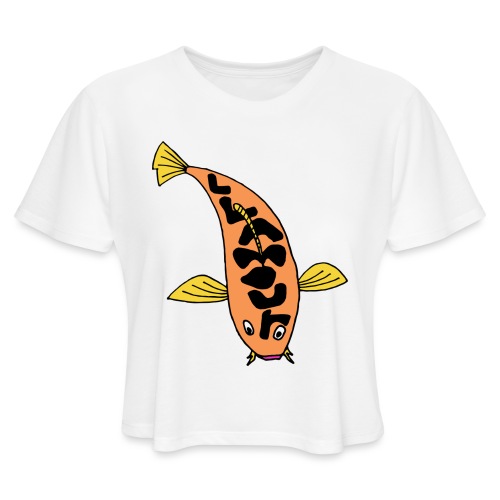 Llamour fish. - Women's Cropped T-Shirt