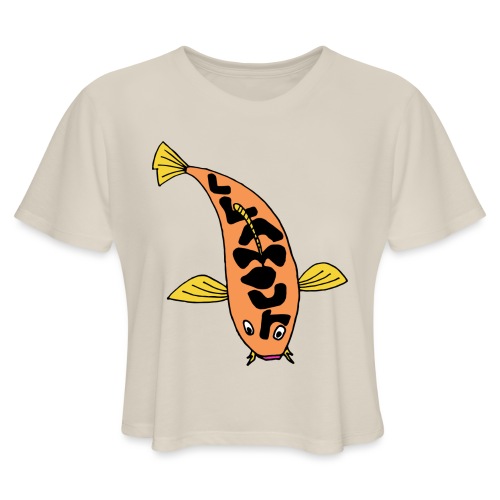 Llamour fish. - Women's Cropped T-Shirt
