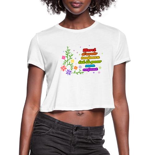 The Heart of the Classroom - Women's Cropped T-Shirt