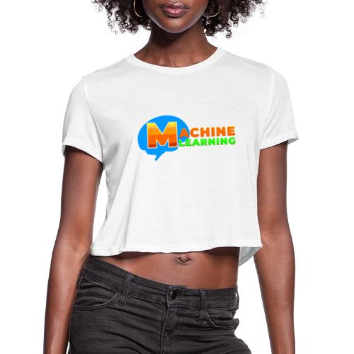 Machine learning - Women's Cropped T-Shirt