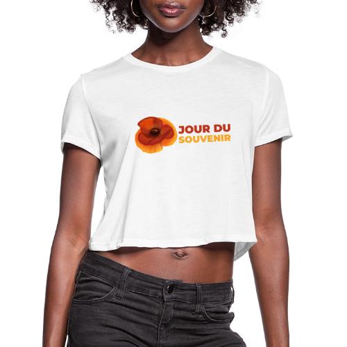 Remembrance Day - Women's Cropped T-Shirt
