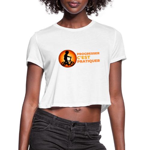 On the Move Towards Progress - Women's Cropped T-Shirt