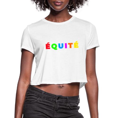 Color Equity - Women's Cropped T-Shirt