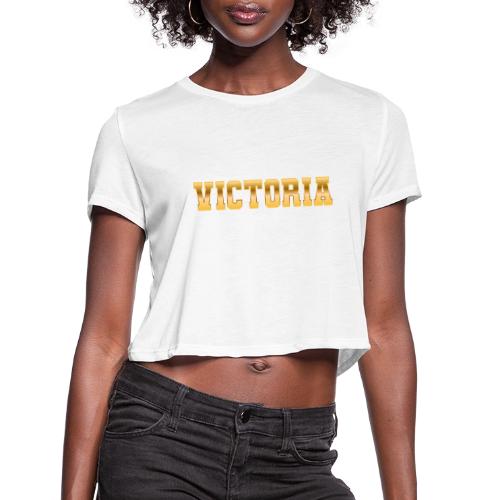 Victoria - Women's Cropped T-Shirt