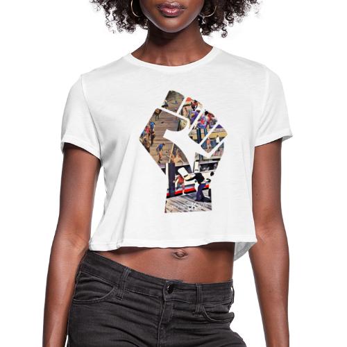 Swinging On The Dock Of The Bay - Women's Cropped T-Shirt