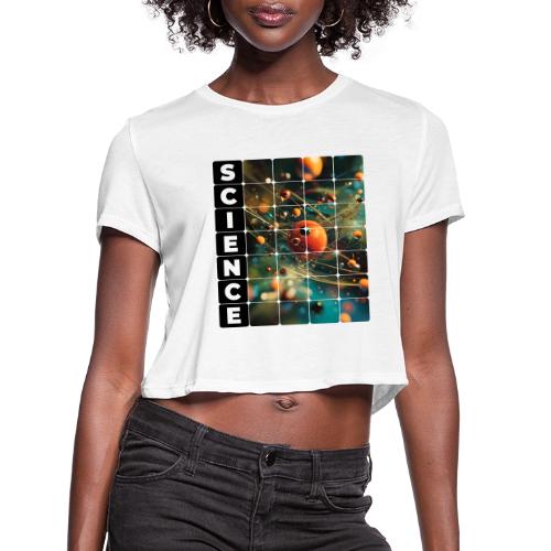 Atomic Science Vision - Women's Cropped T-Shirt