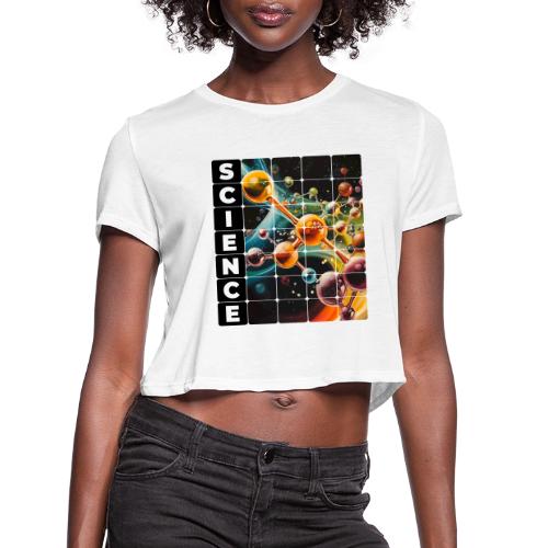 Molecular Science - Women's Cropped T-Shirt