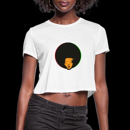 Afrostar - Women's Cropped T-Shirt