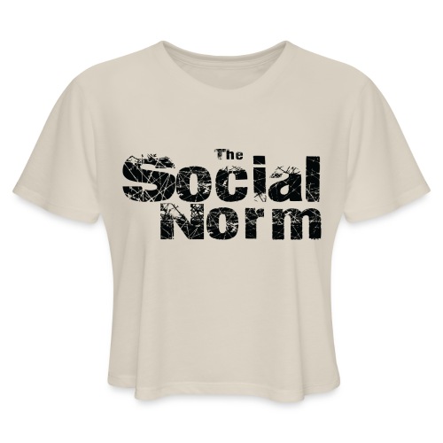 The Social Norm Official Merch - Women's Cropped T-Shirt