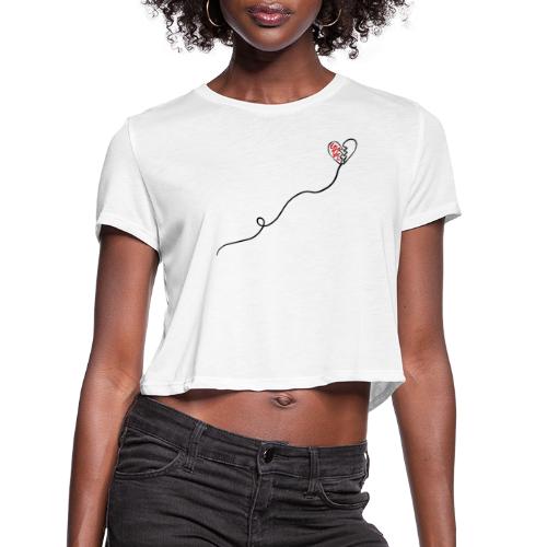 You Don't Know Me Album Art - Women's Cropped T-Shirt