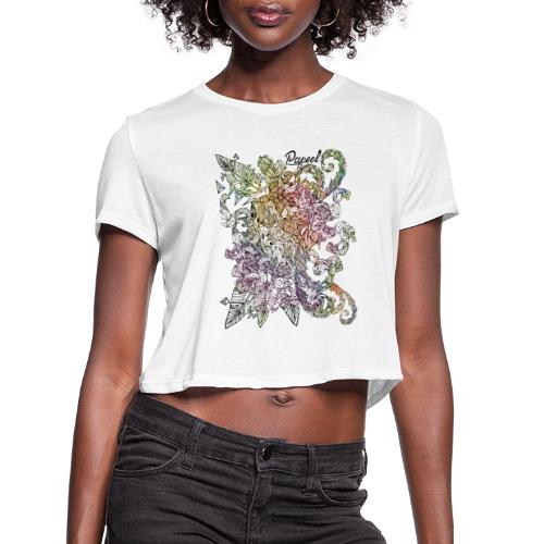 Explícito Papeel Arts - Women's Cropped T-Shirt