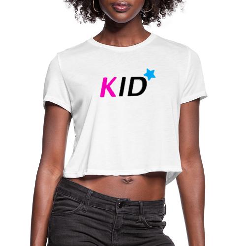 New KID logo (Vice) - Women's Cropped T-Shirt