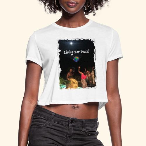 Lvg4Pce2 - Women's Cropped T-Shirt
